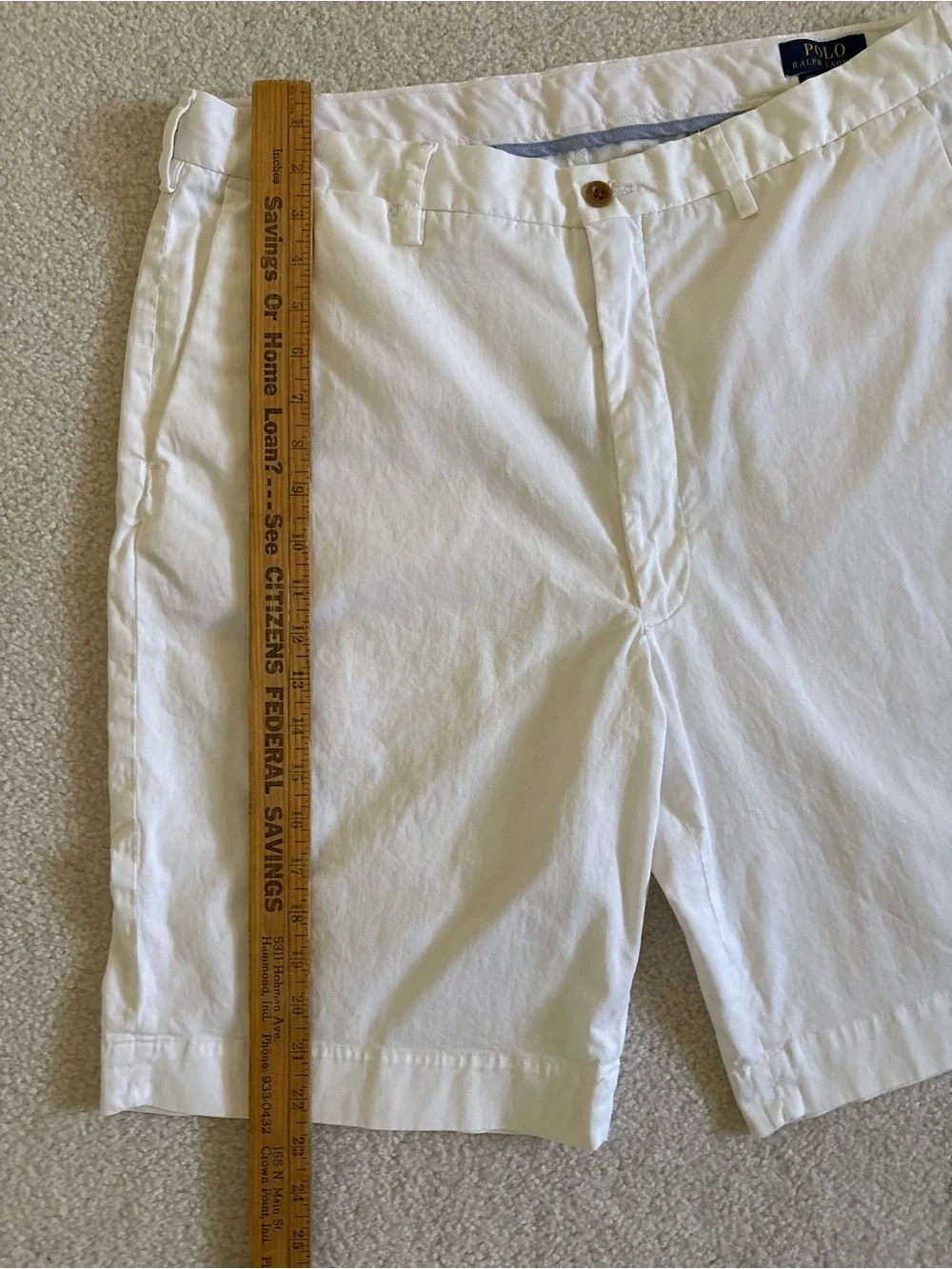 POLO RALPH LAUREN Stretch Classic Fit Shorts 36T 36L